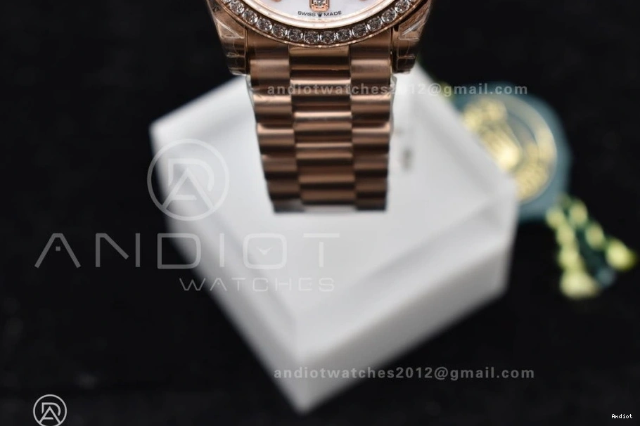 Sytle On MOP Bracelet and RG DateJust Full Dial GSF 316L 31 President Ladies Case Diamond 278275 Steel 0130